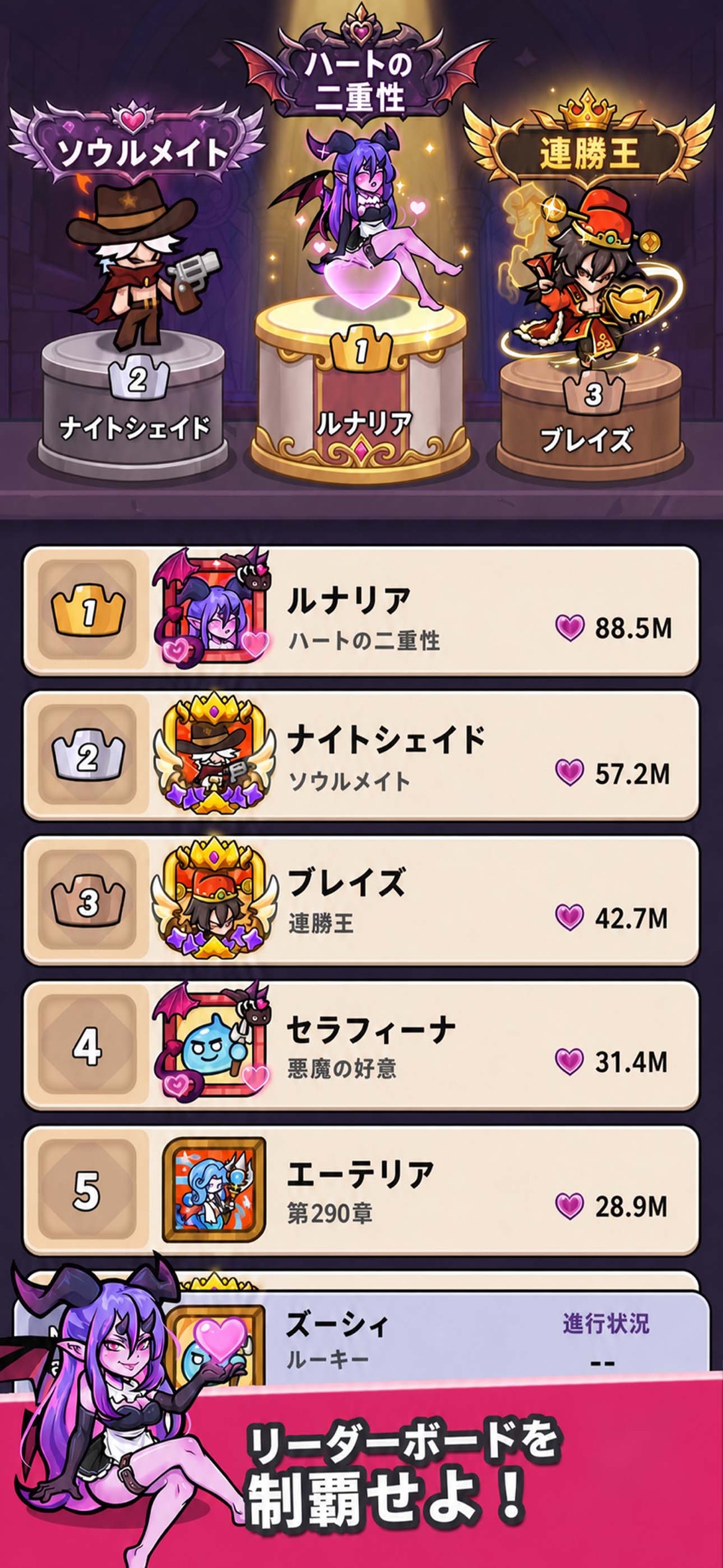 セルサバイバーアプリ画面5